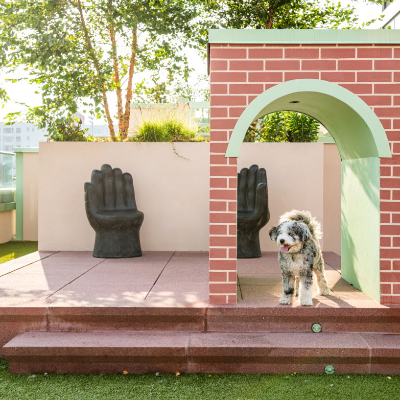 Newark Urby Luxury Apartment Rentals | Roof Deck and Dog Park