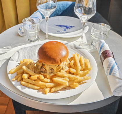 Mediterranean fusion menu items featured at Sihana Bistro located within Newark Urby - luxury Newark NJ apartments for rent