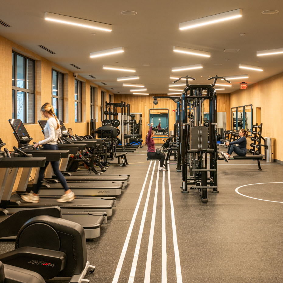 Fishtown Urby Luxury Apartments Amenities - Huge Gym