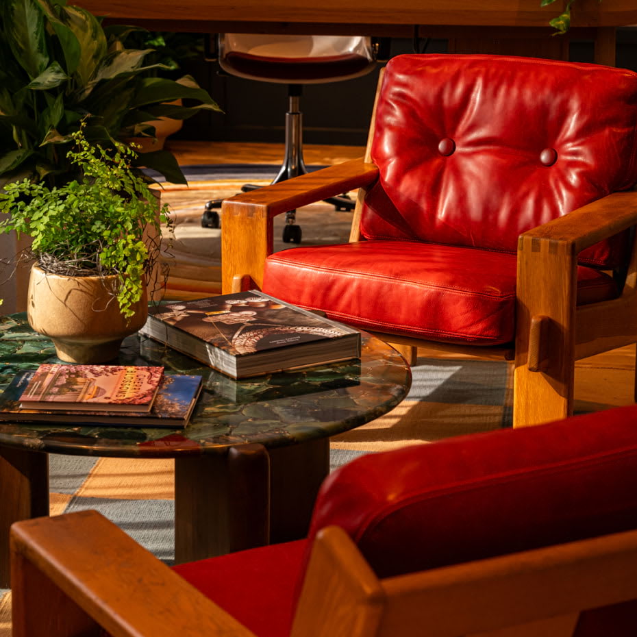 View of work from home space at Navy Yard Urby - luxury Navy Yard apartments for rent in Washington DC