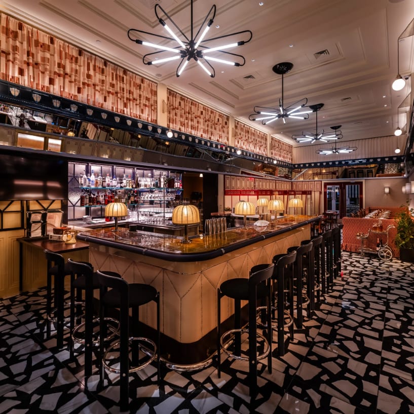 Navy Yard Urby onsite neighborhood cafe Bar Nuestro - luxury Navy Yard apartments for rent in Washington DC