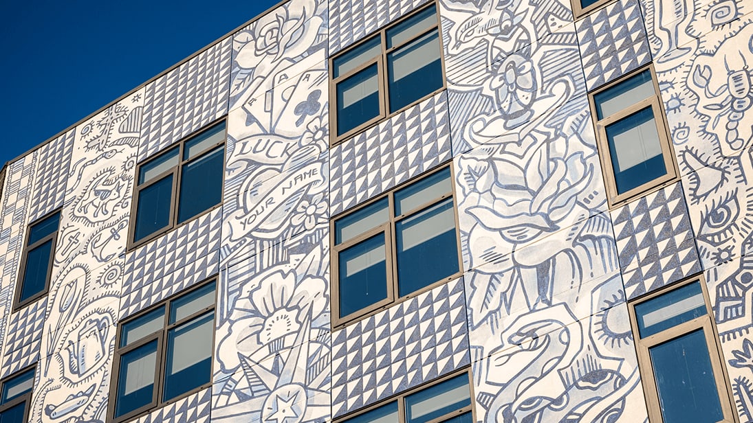 Fishtown Urby Exterior Mural.