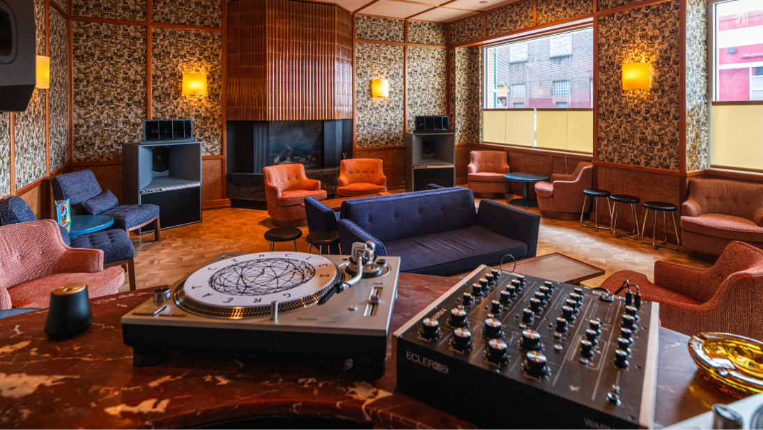 Percy Sound Lounge.