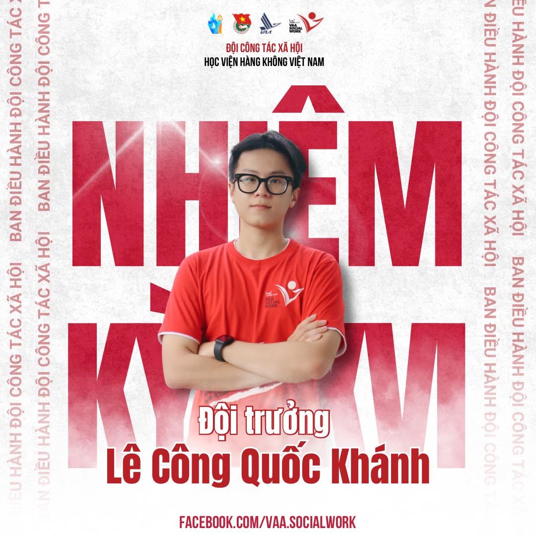 Đội trưởng - Lê Công Quốc Khánh.