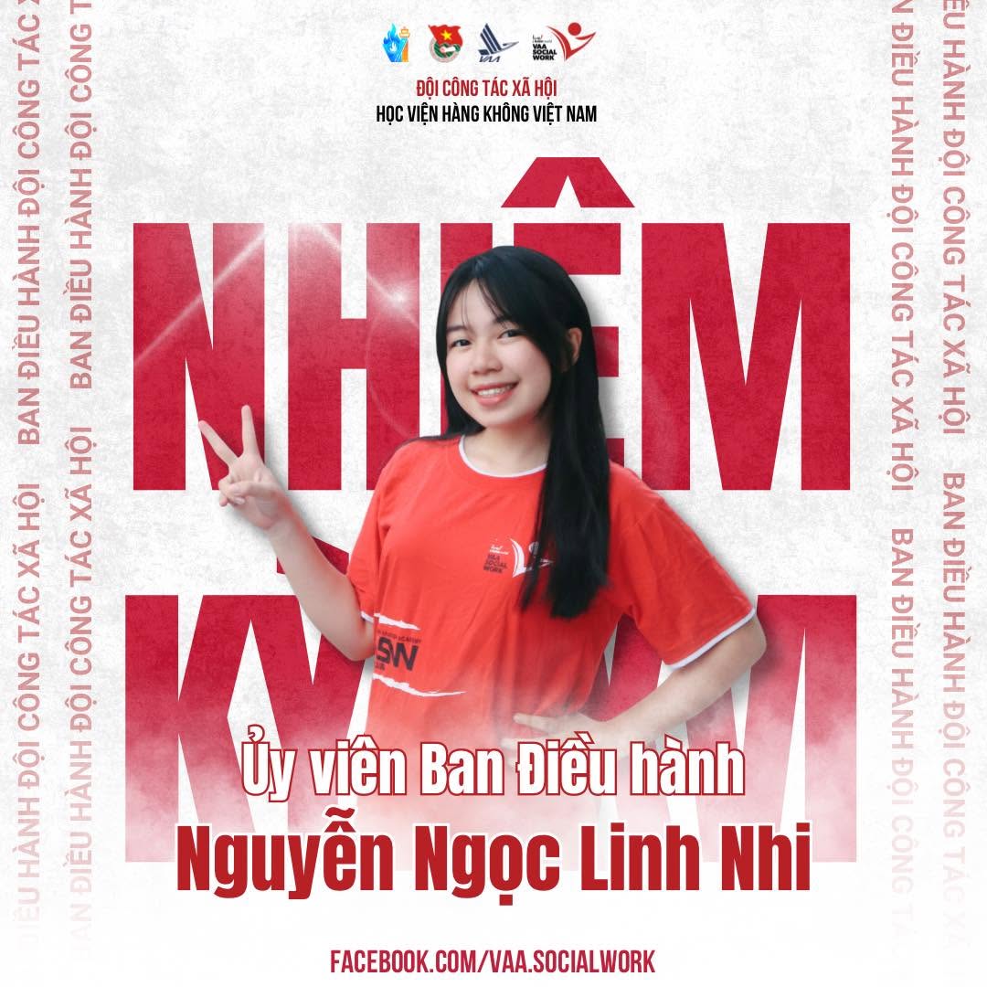 Ủy viên Ban Điều hành - Nguyễn Ngọc Linh Nhi.