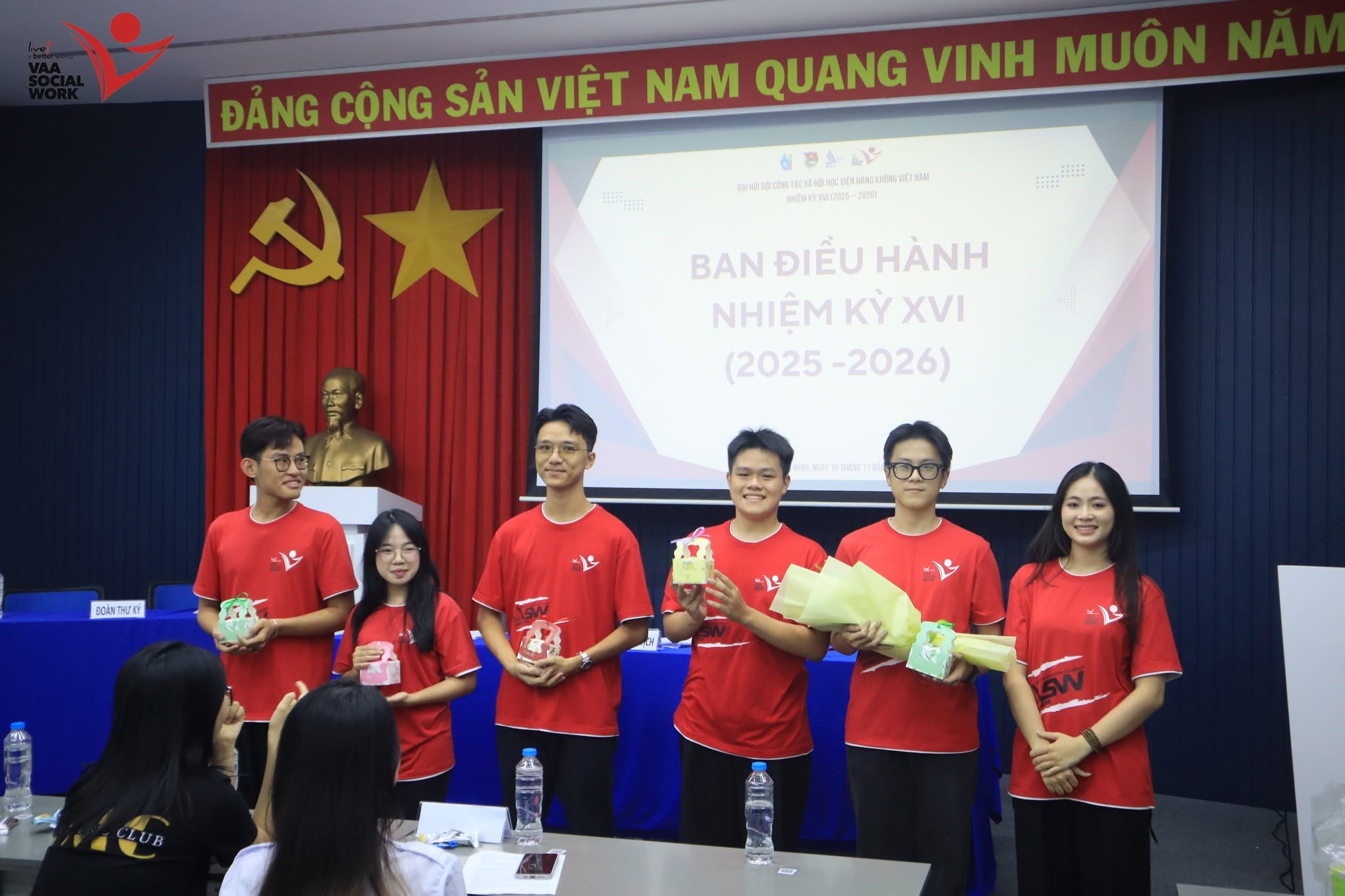 Công bố Ban Điều hành nhiệm kỳ XVI.