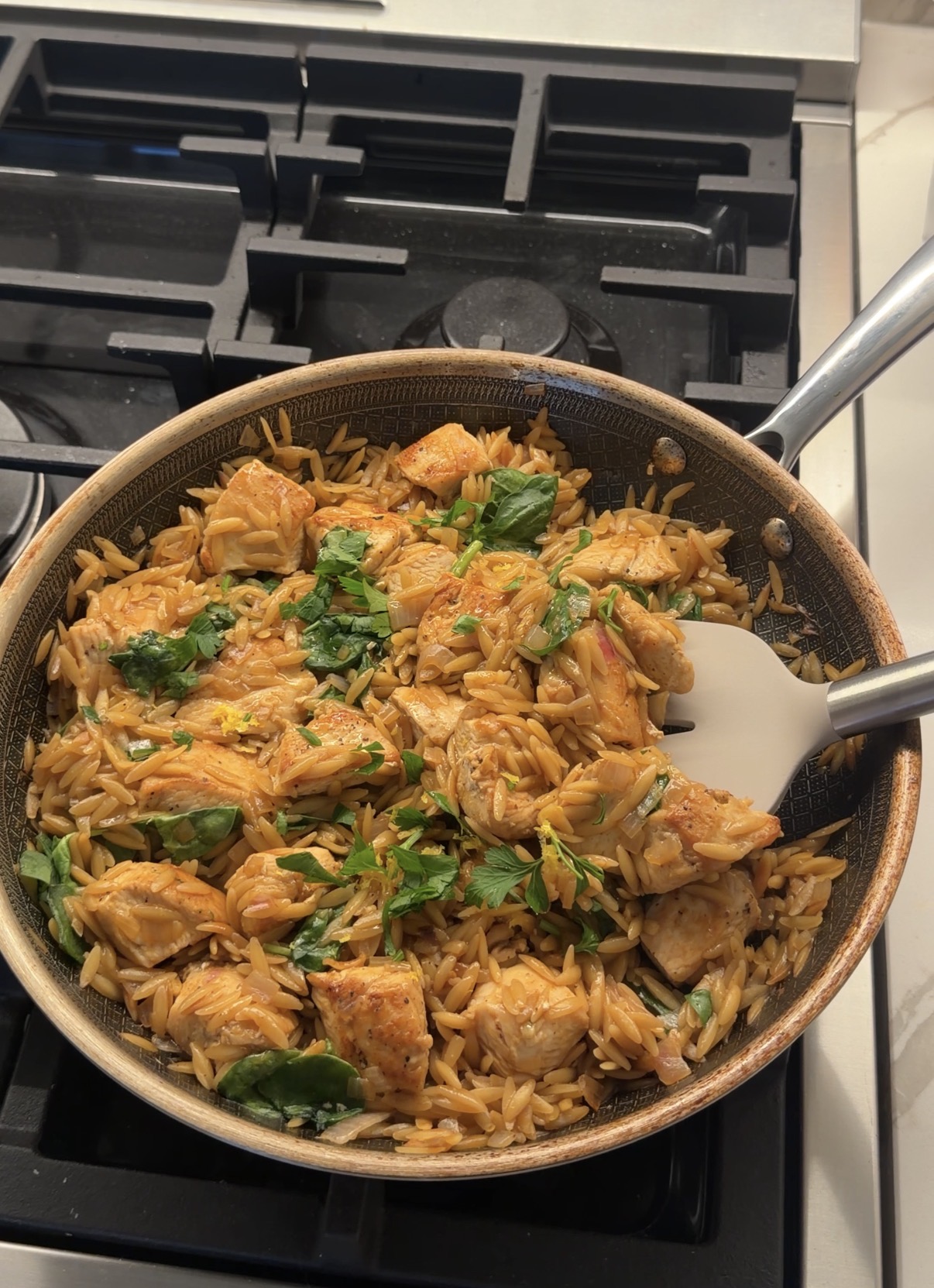 chicken orzo