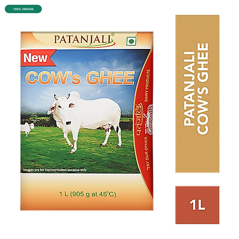 Patanjali Cow's Ghee, 1 L