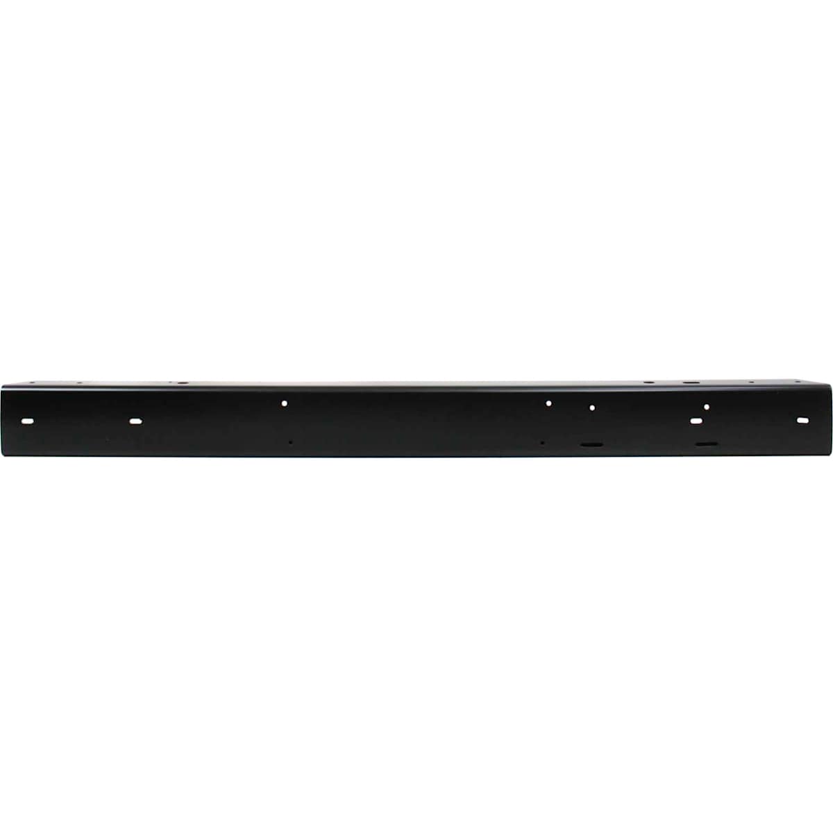 Replacement Front Bumper, Painted Black, Without Mounting Brackets