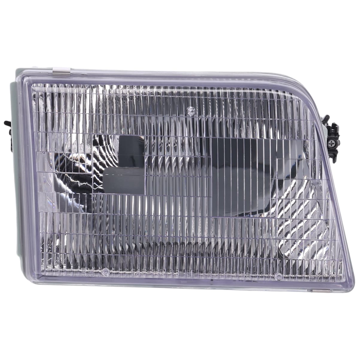 Replacement Passenger Side Headlight, With bulb(s), Halogen, Clear Lens