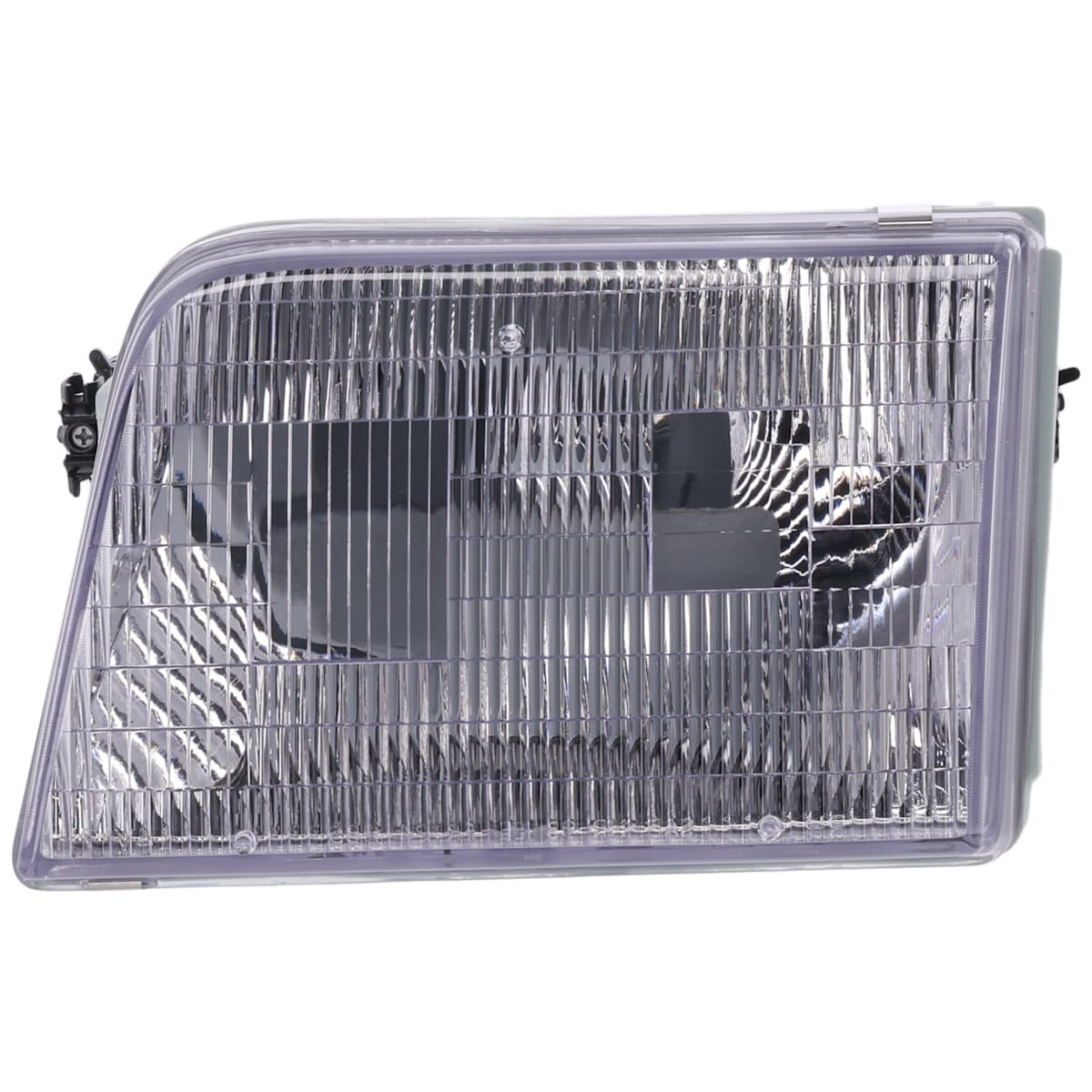 Replacement Driver Side Headlight, With bulb(s), Halogen, Clear Lens