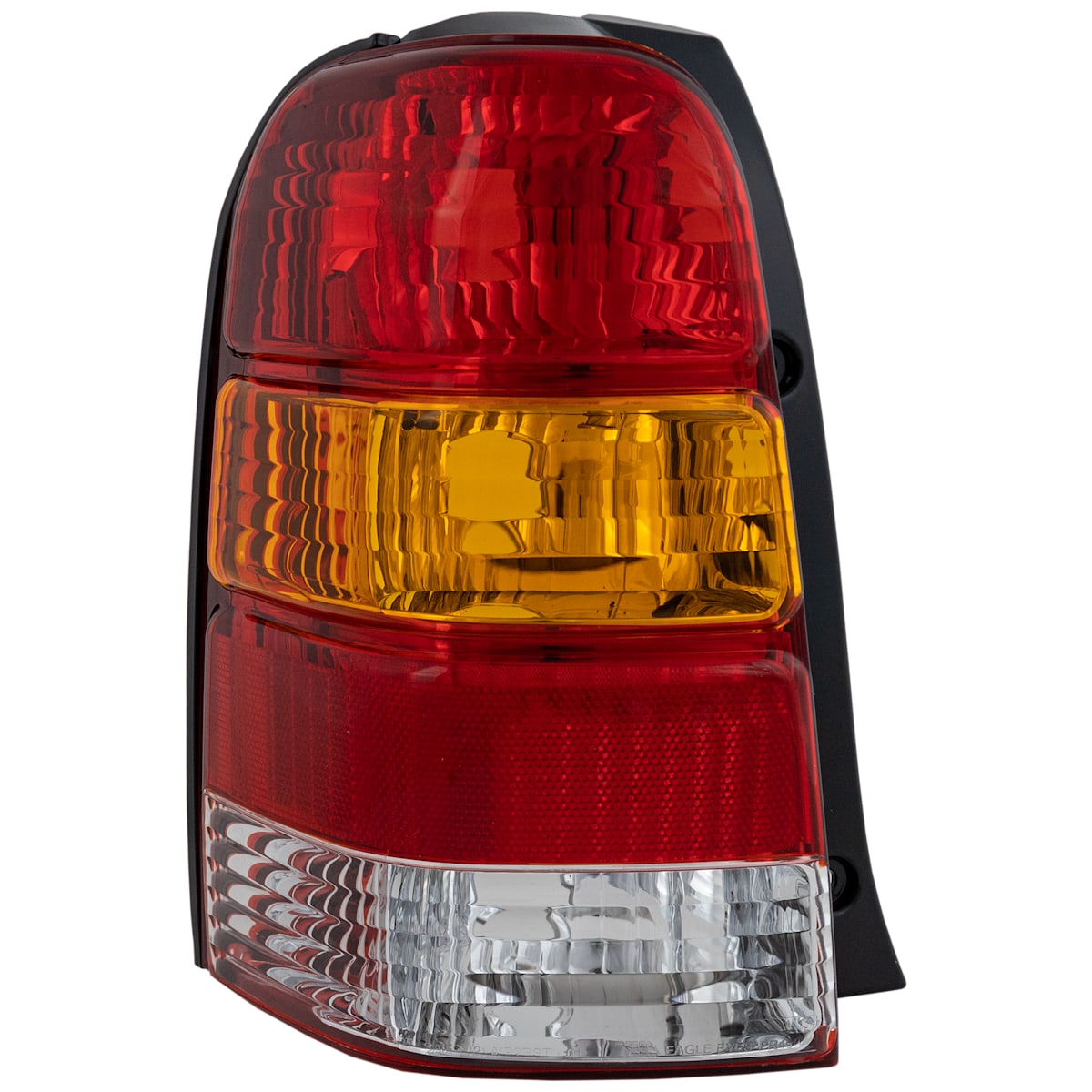 Replacement Driver Side Tail Light, Without bulb(s), Halogen, Amber