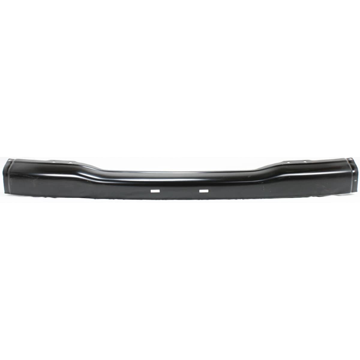 Replacement Front Bumper, Painted Black, Without Mounting Brackets
