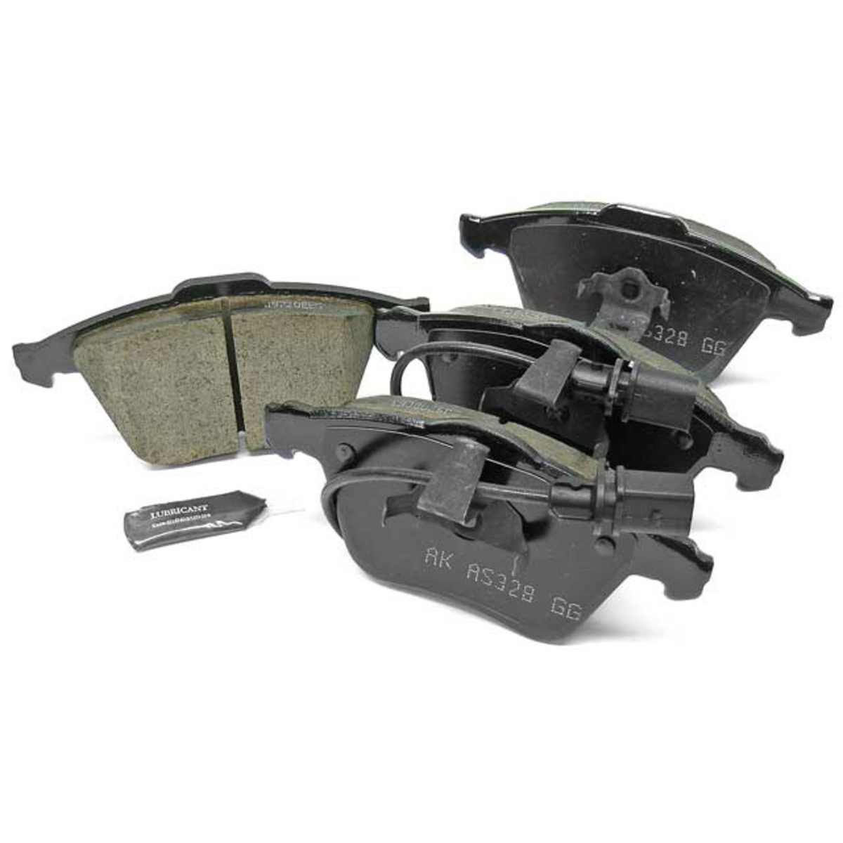 Akebono Euro® 8E0698151 G Front 2Wheel Set Brake Pads, Euro Ultra Series