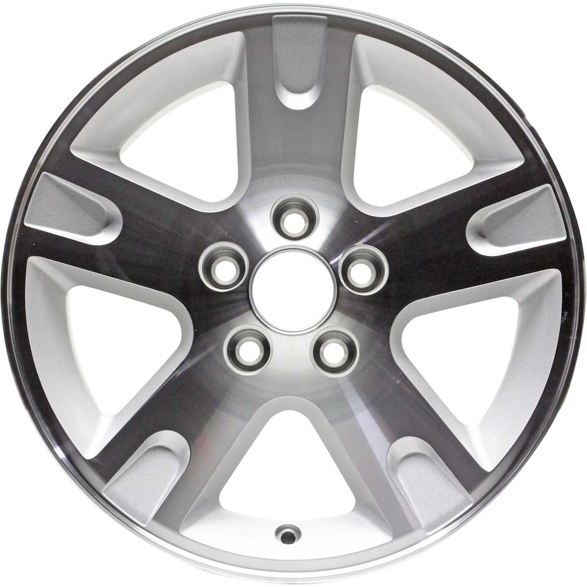 Black Finish Aluminum Wheels