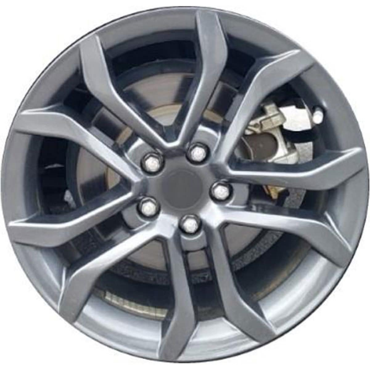 AutoWheels® ALY10120U30N Machined Charcoal Finish Wheel - 18 in. X 8 in.