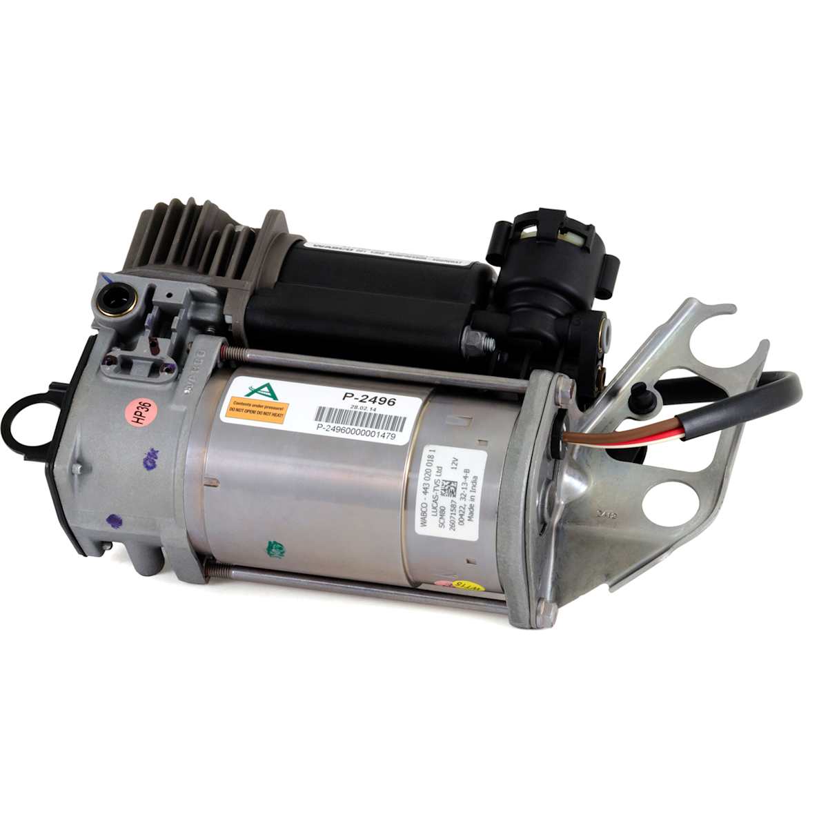 2009 Porsche Cayenne Air Suspension Compressor P2496 by Arnott®