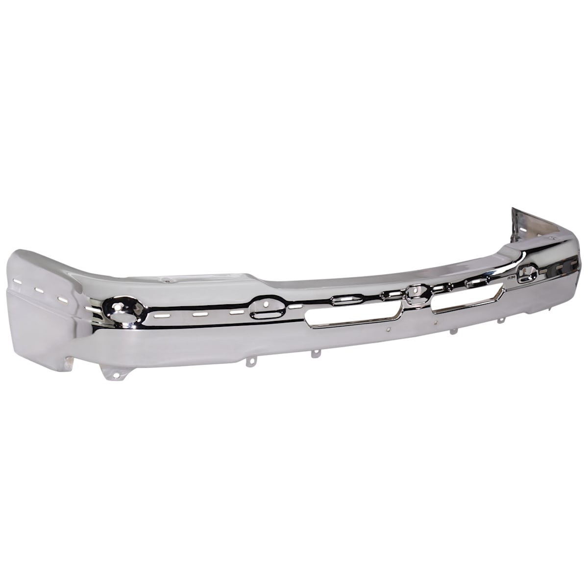 Replacement Front Bumper, Chrome, Without Mounting Brackets