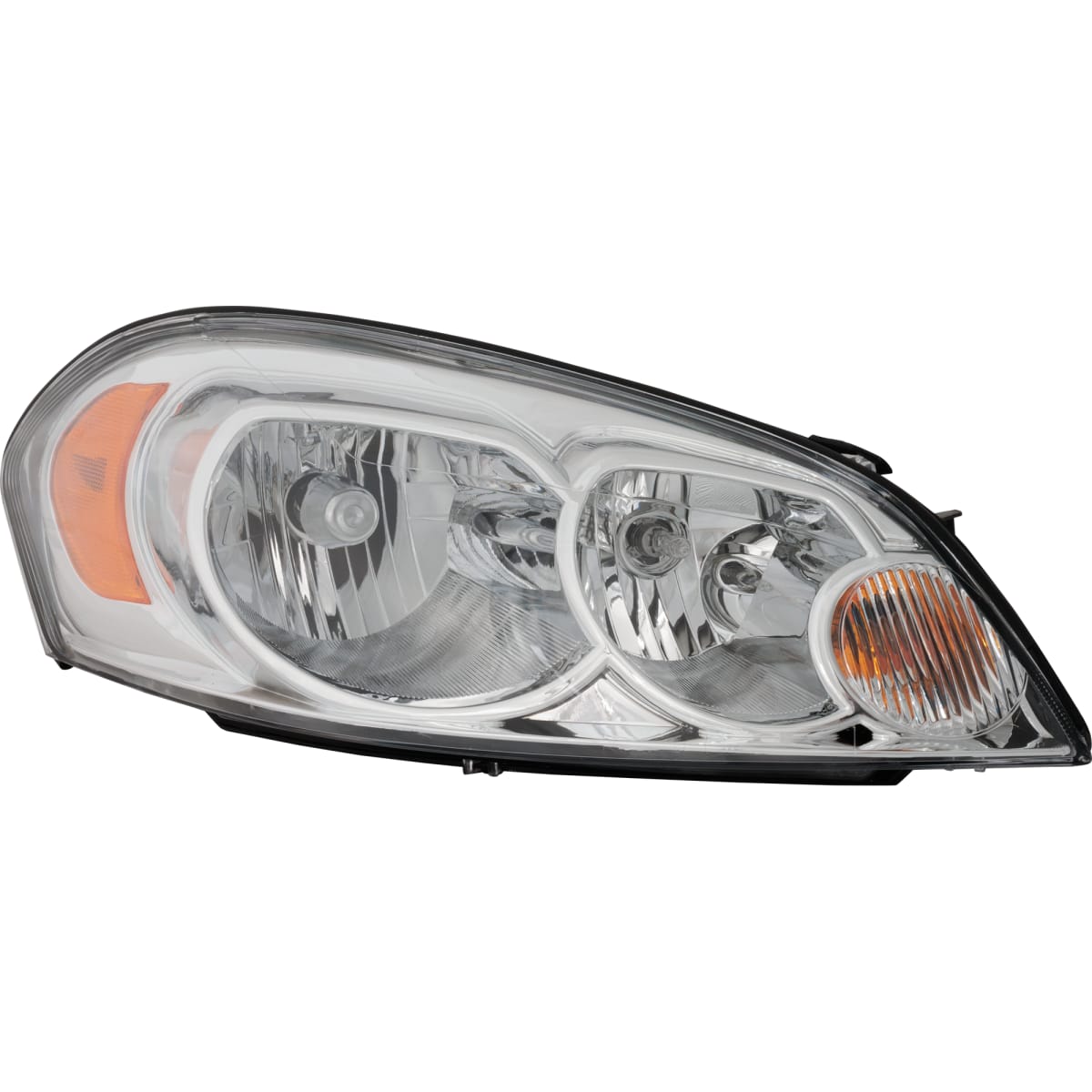 Replacement Passenger Side Headlight, With bulb(s), Halogen, Clear Lens
