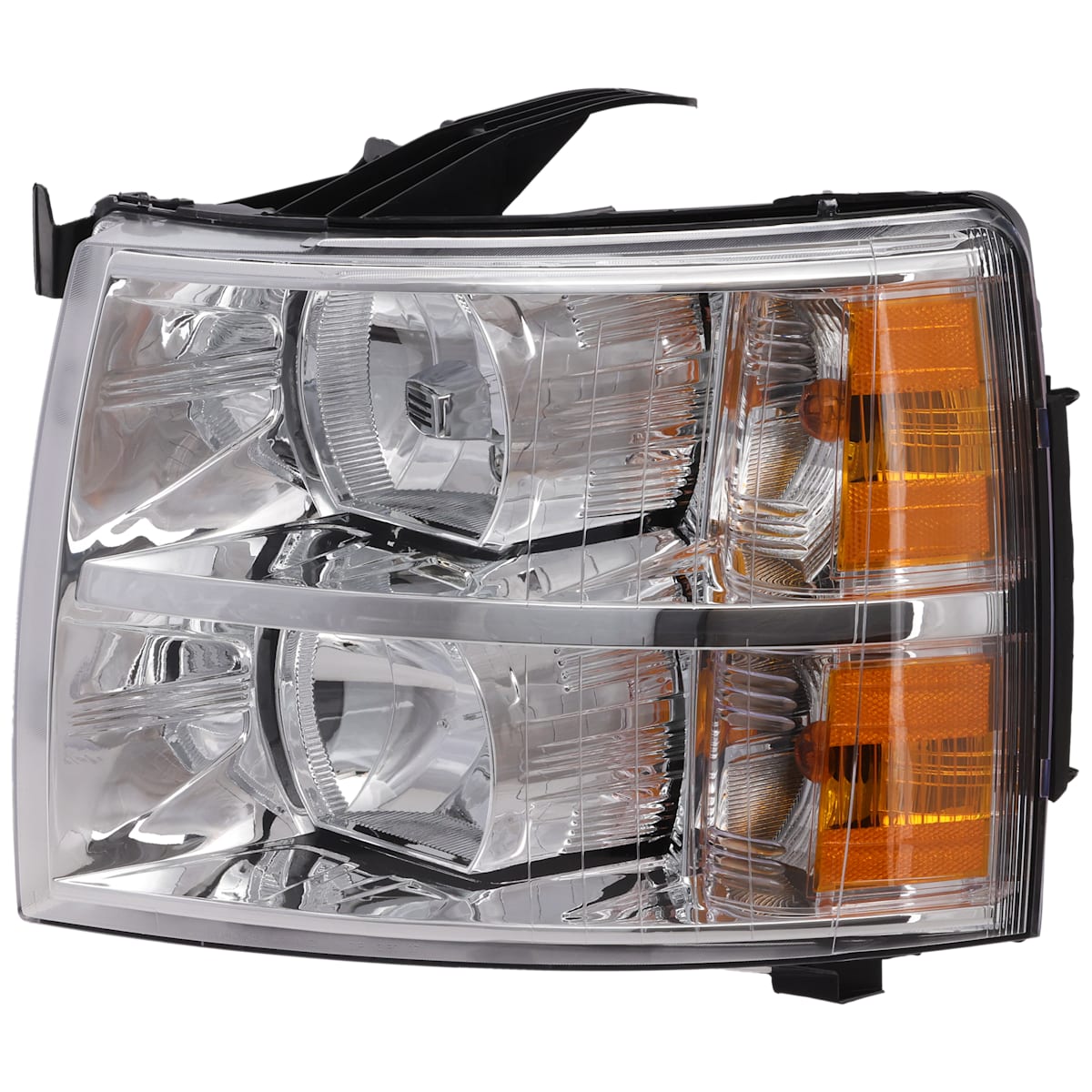 Replacement Driver Side Headlight, With bulb(s), Halogen, Clear Lens