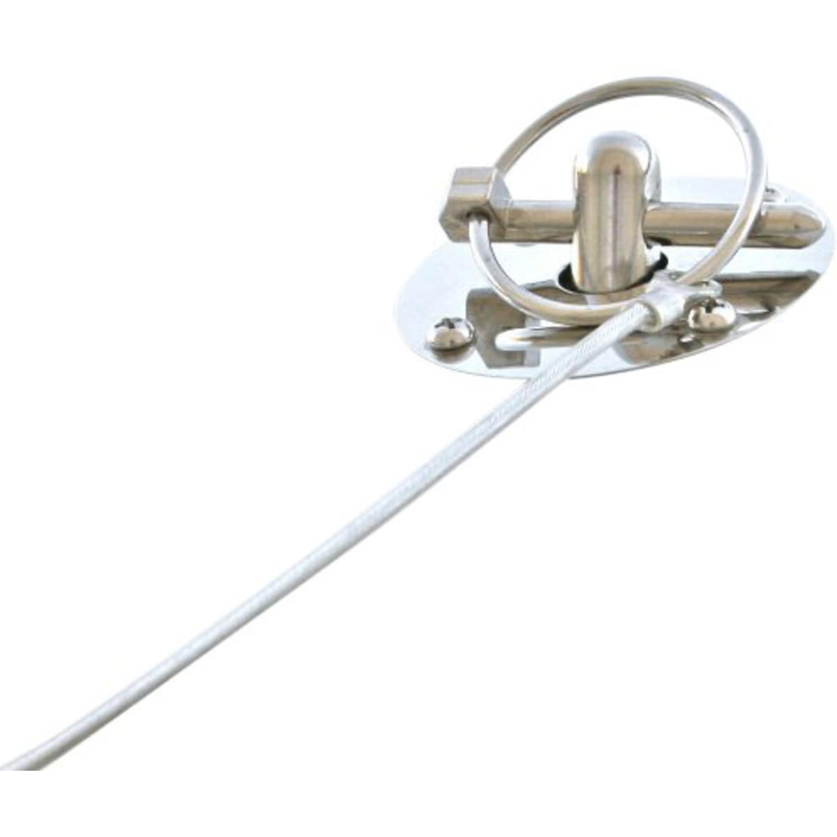 Drake Automotive® S1MS16892SSK Hood Pins Polished, Stainless Steel