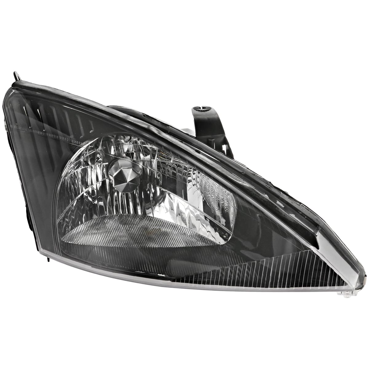 Clear Lens; Smoked Interior Halogen  Headlights