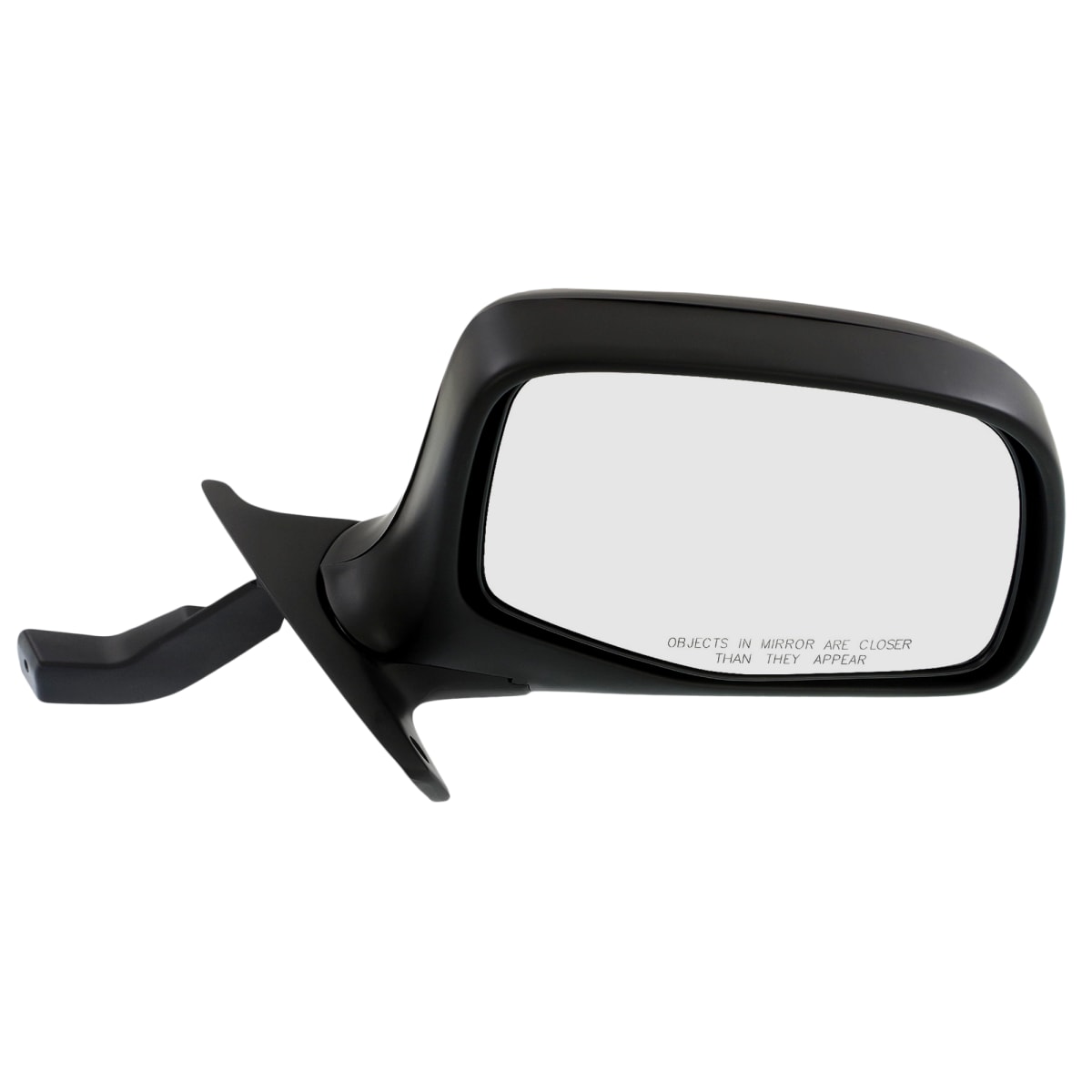 Kool Vue Passenger Side Mirror, Manual Glass, Manual Folding, Non-Heated, Without Auto-Dimming, Without Blind Spot Feature, Chrome