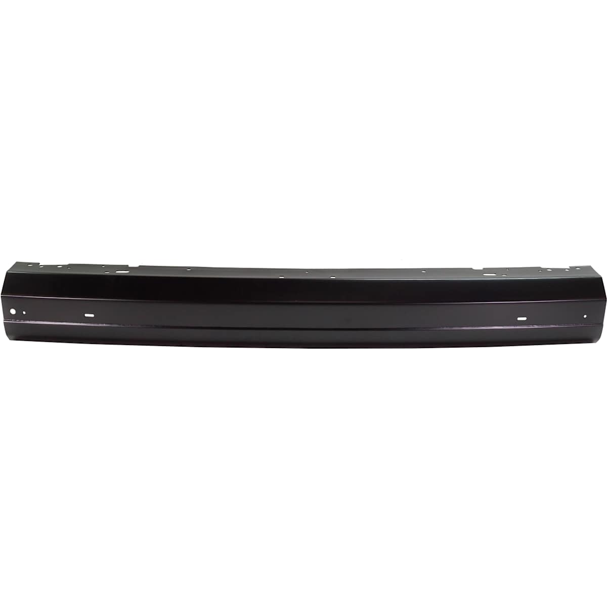 Replacement Front Bumper, Painted Black, Without Mounting Brackets