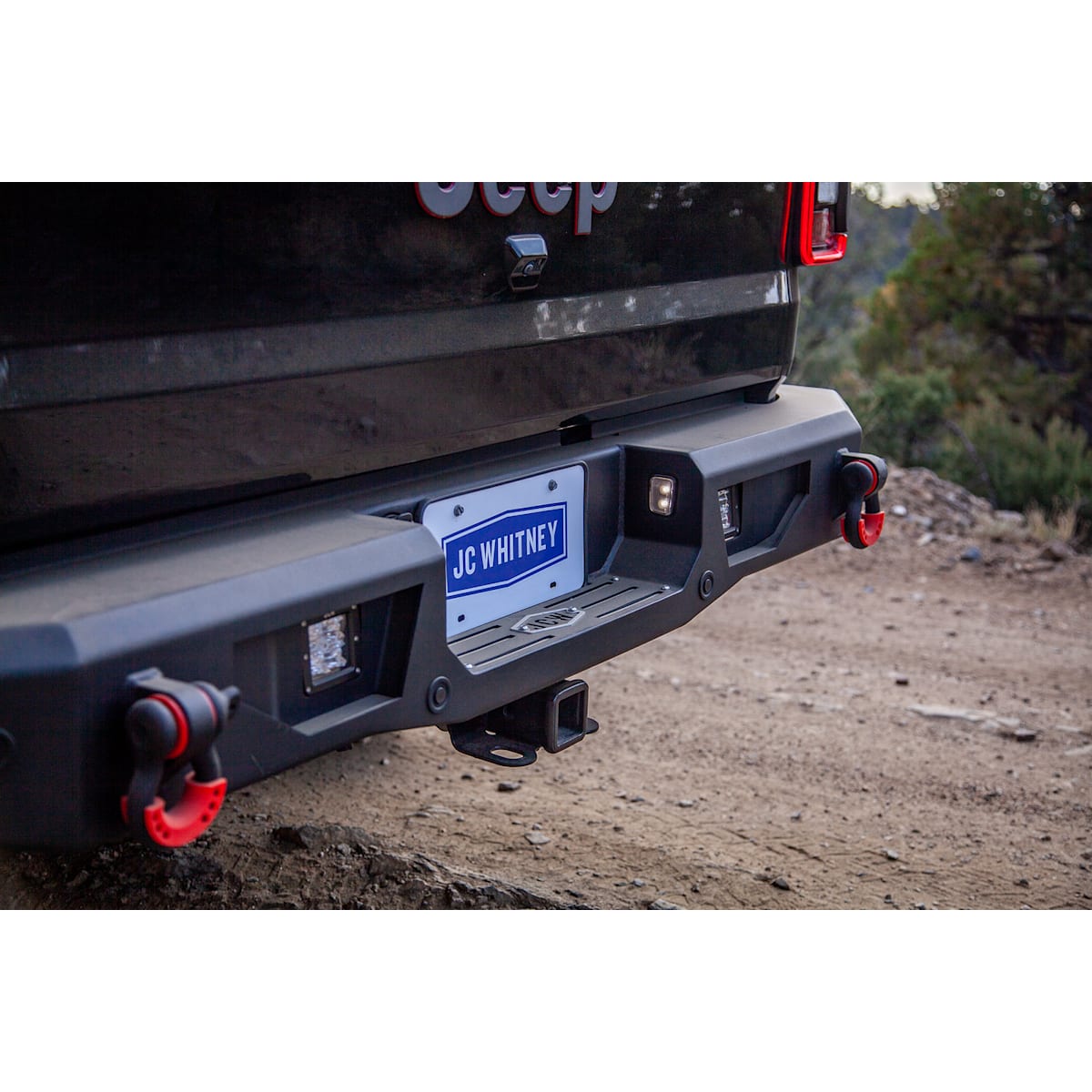 2004 Nissan Frontier Bumper DRing Black, with Isolators JJ01980001 by JC Whitney®