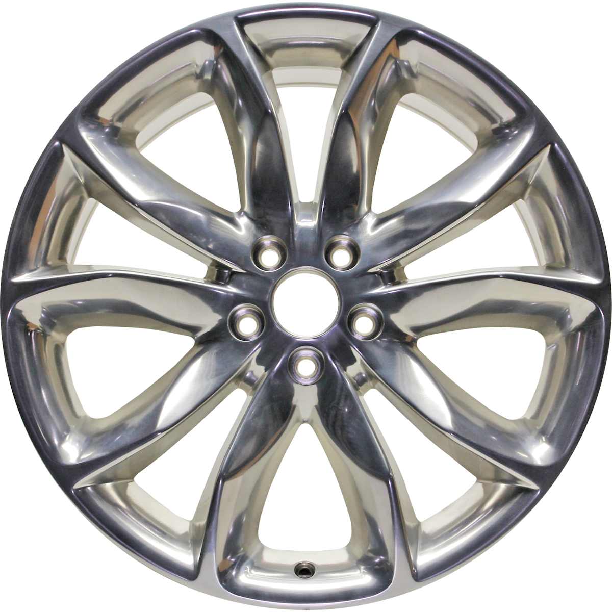AutoWheels® ALY03861U80N Jante Wheel, Aluminum, Polished, 20 in. x 8.5 in., Sold Individually