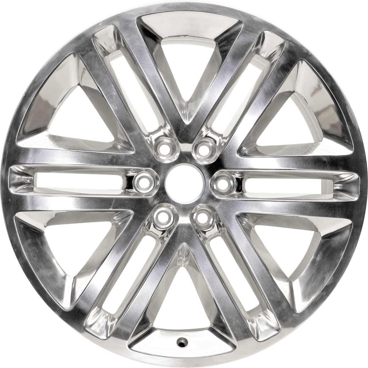AutoWheels® ALY03993U80N Jante Wheel, Aluminum, Polished, 22 in. x 8.5 in., Sold Individually