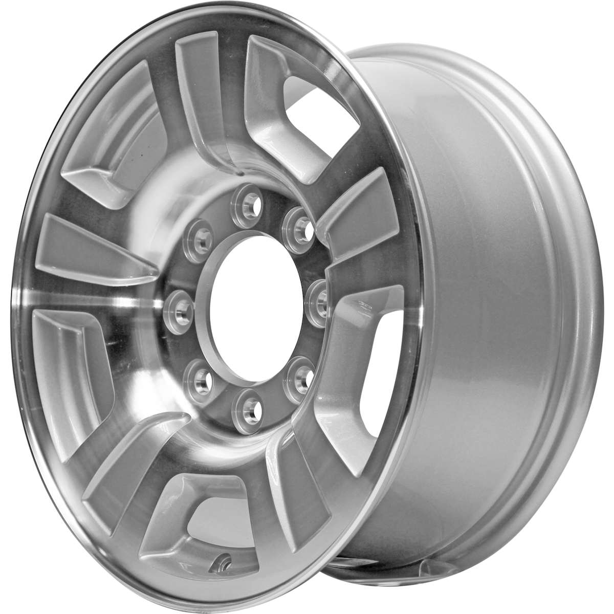 AutoWheels® ALY05298U10N Jante Wheel, Aluminum, Silver, 17 in. x 7.5 in., Sold Individually