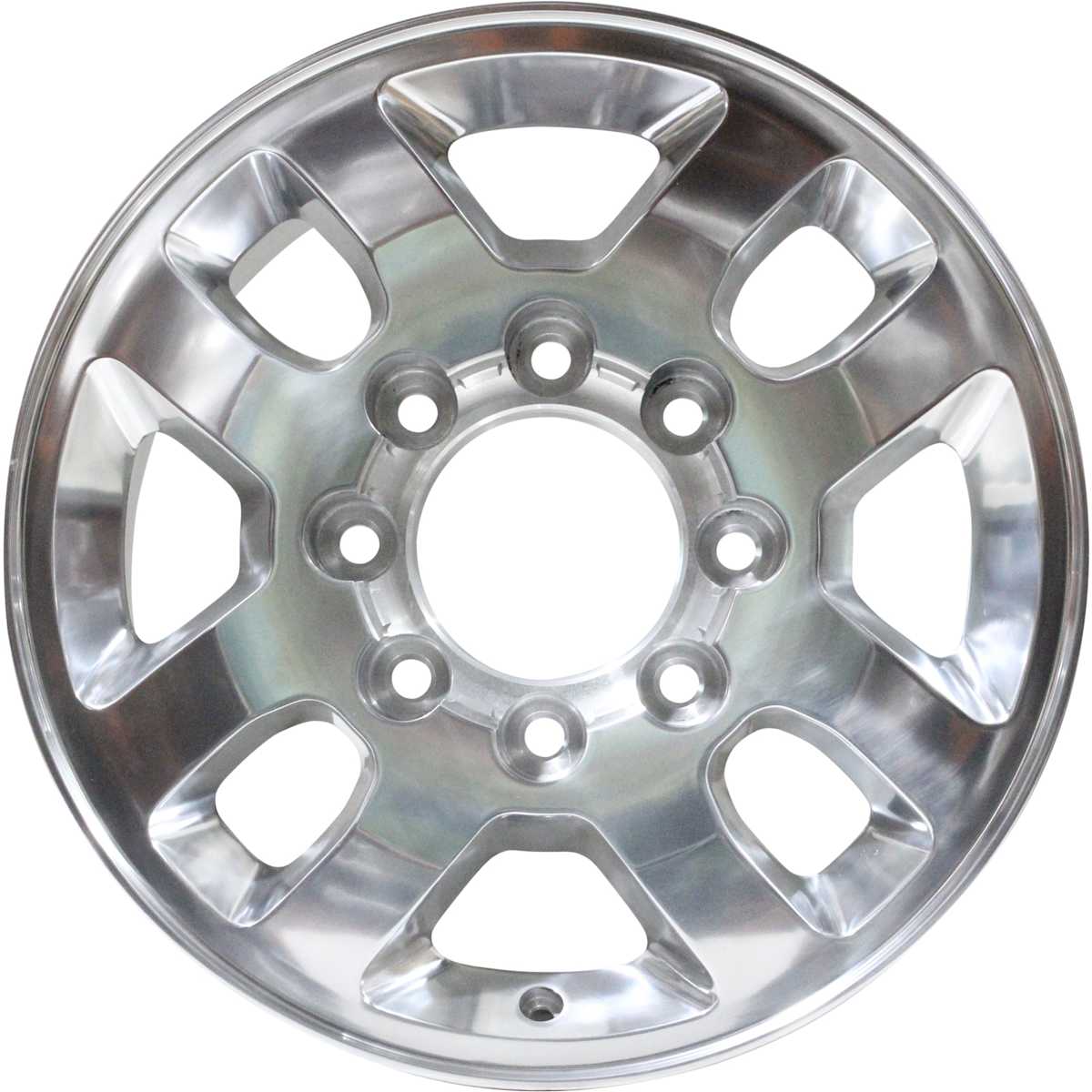 AutoWheels® ALY05502U80N Jante Wheel, Aluminum, Polished, 18 in. x 8 in., Sold Individually