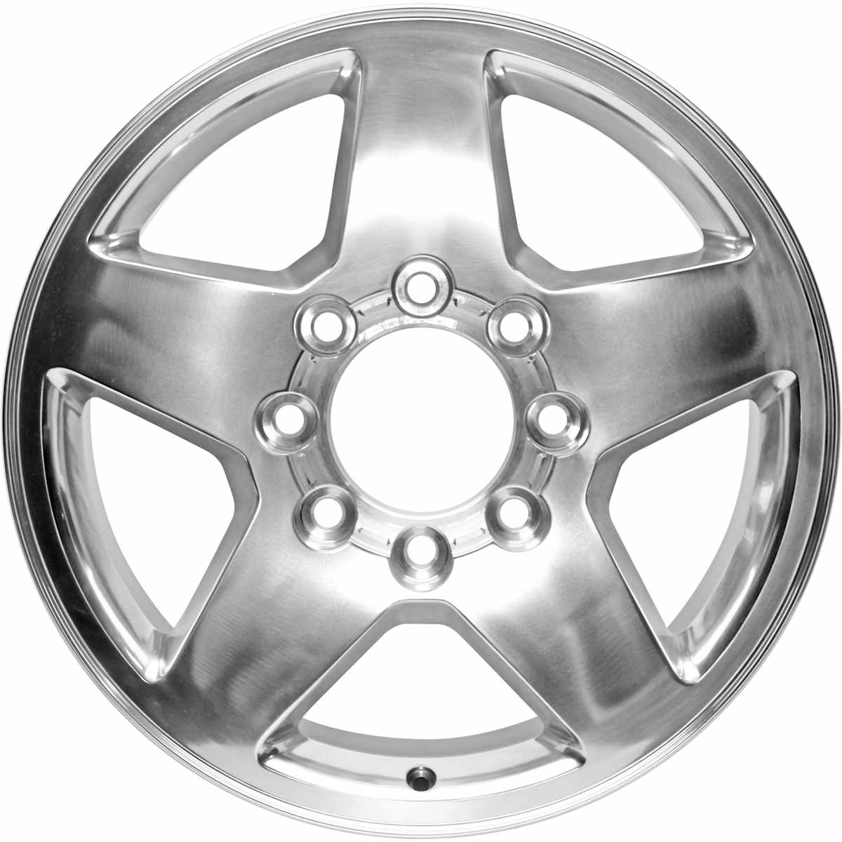 AutoWheels® ALY05503U80N Jante Wheel, Aluminum, Polished, 20 in. x 8.5 in., Sold Individually