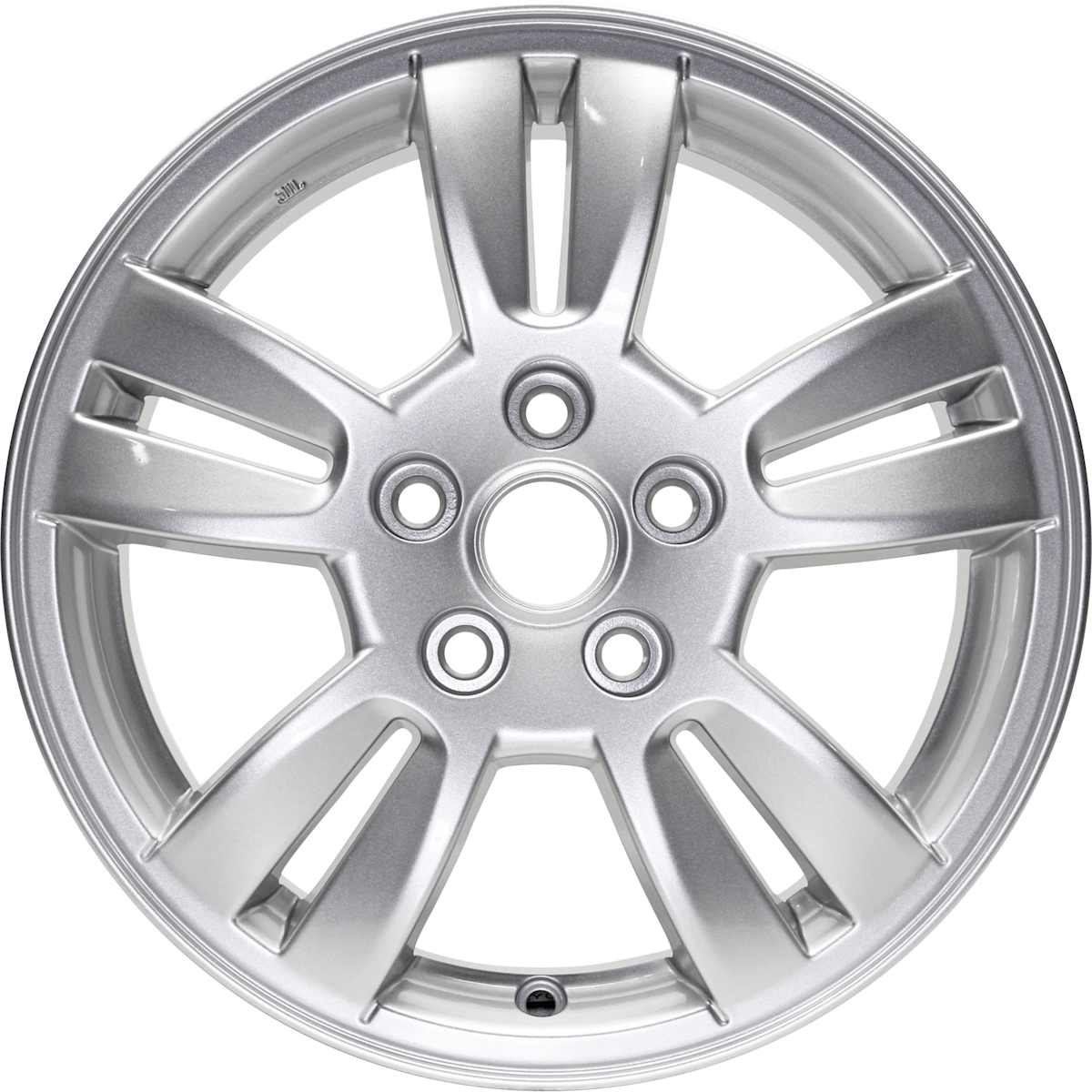 AutoWheels® ALY05523U20N Jante Wheel, Aluminum, Silver, 15 in. x 6 in., Sold Individually