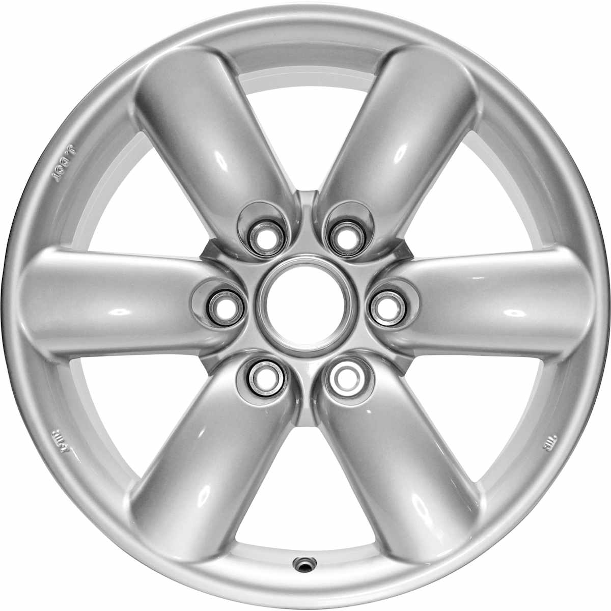 AutoWheels® ALY62493U20N Jante Wheel, Aluminum, Silver, 18 in. x 8 in., Sold Individually