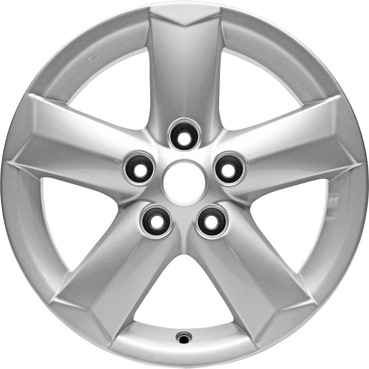 AutoWheels® ALY62538U20N Jante Wheel, Aluminum, Silver, 16 in. x 6.5 in., Sold Individually
