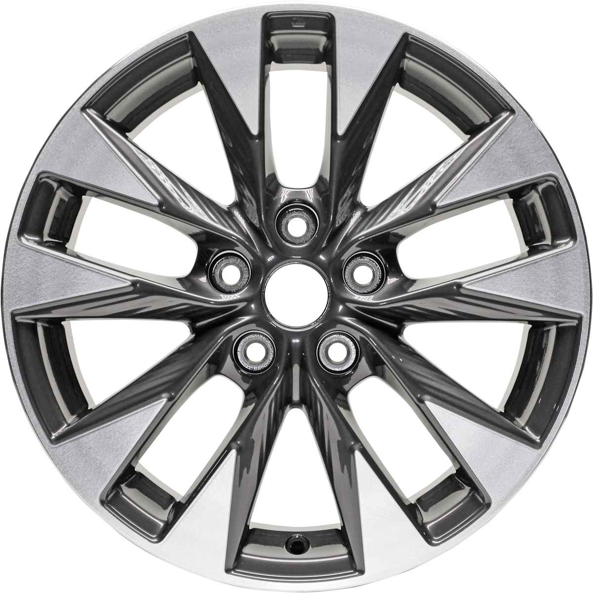 Gray Finish 17 inch rims