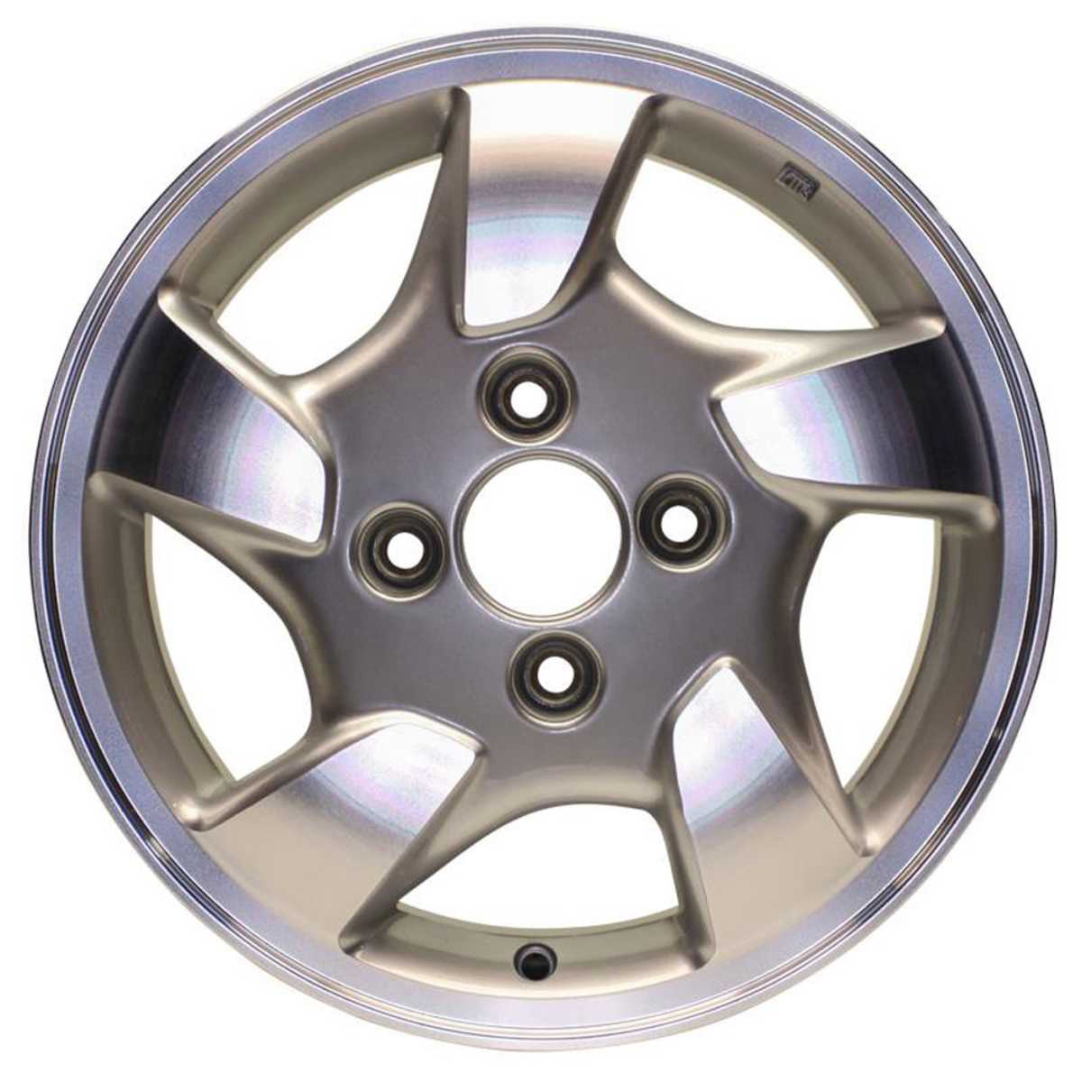 AutoWheels® ALY63775U10N Jante Wheel, Aluminum, Silver, 15 in. x 6 in., Sold Individually