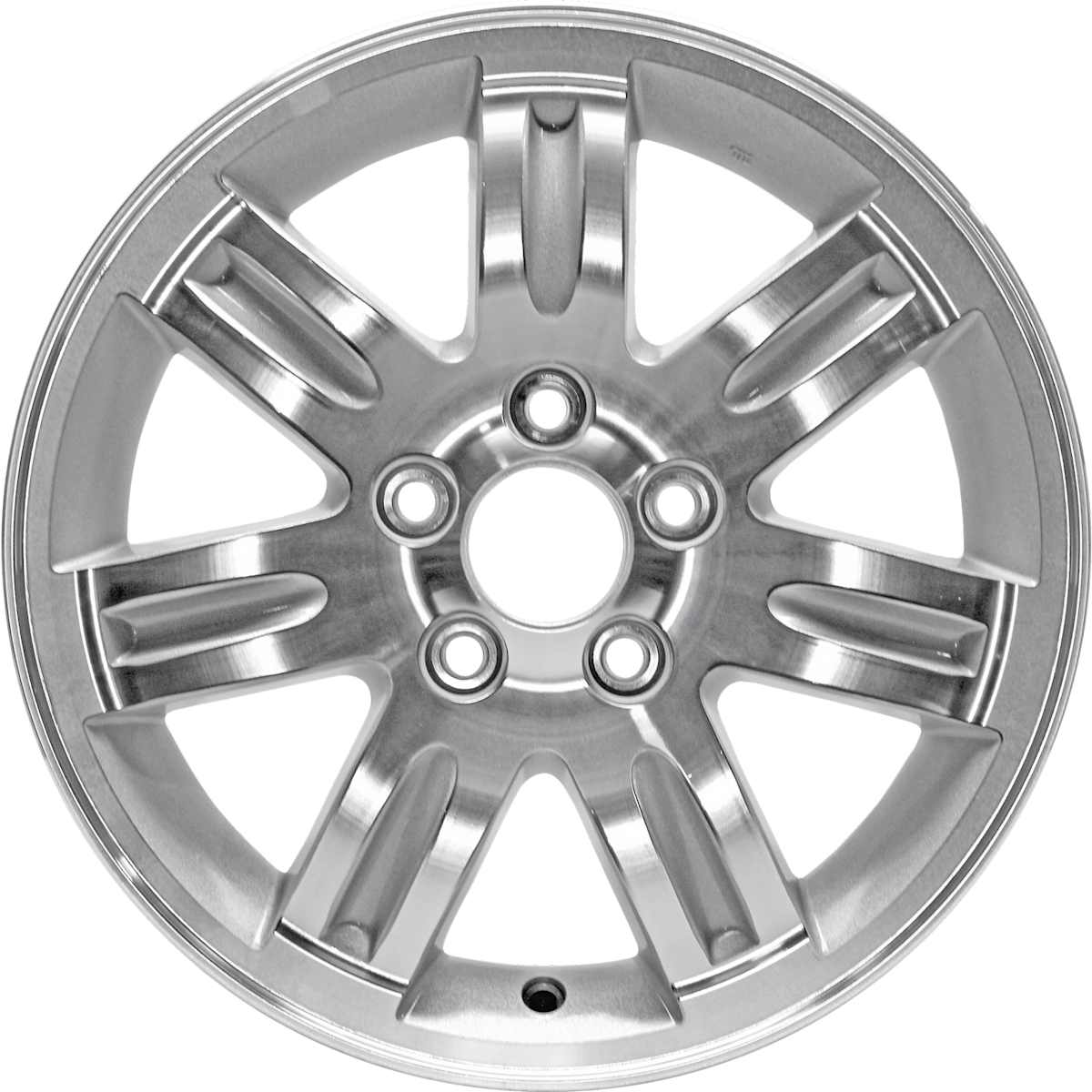 Chrome Finish Aluminum Wheels