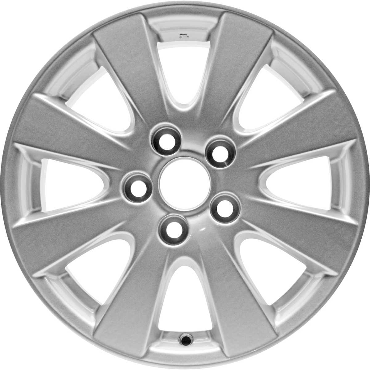 AutoWheels® ALY69496U20N Jante Wheel, Aluminum, Silver, 16 in. x 6.5 in., Sold Individually