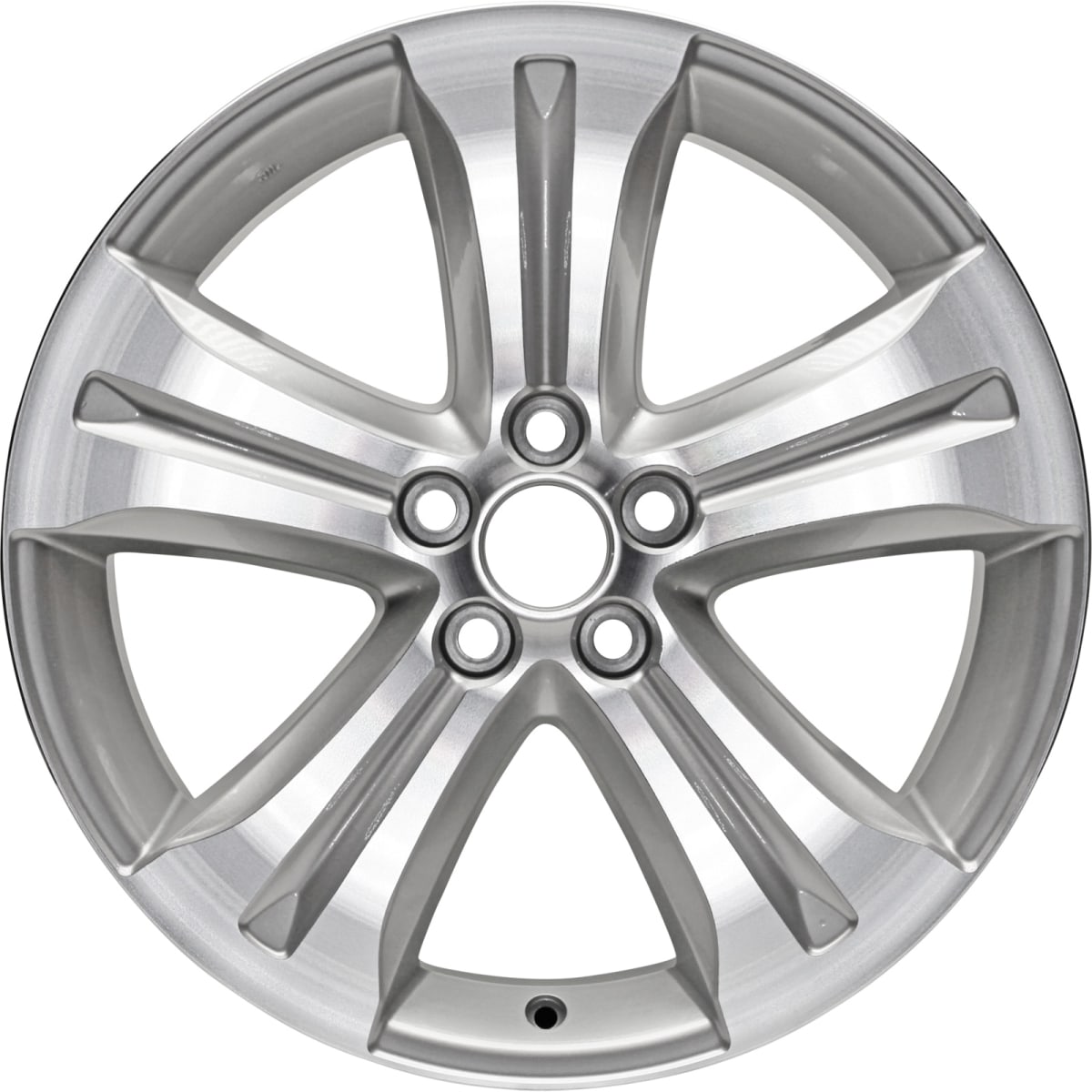 AutoWheels® ALY69536U10N Jante Wheel, Aluminum, Silver, 19 in. x 7.5 in., Sold Individually