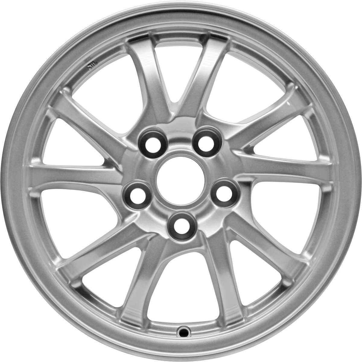 AutoWheels® ALY69600U20N Jante Wheel, Aluminum, Silver, 16 in. x 6.5 in., Sold Individually