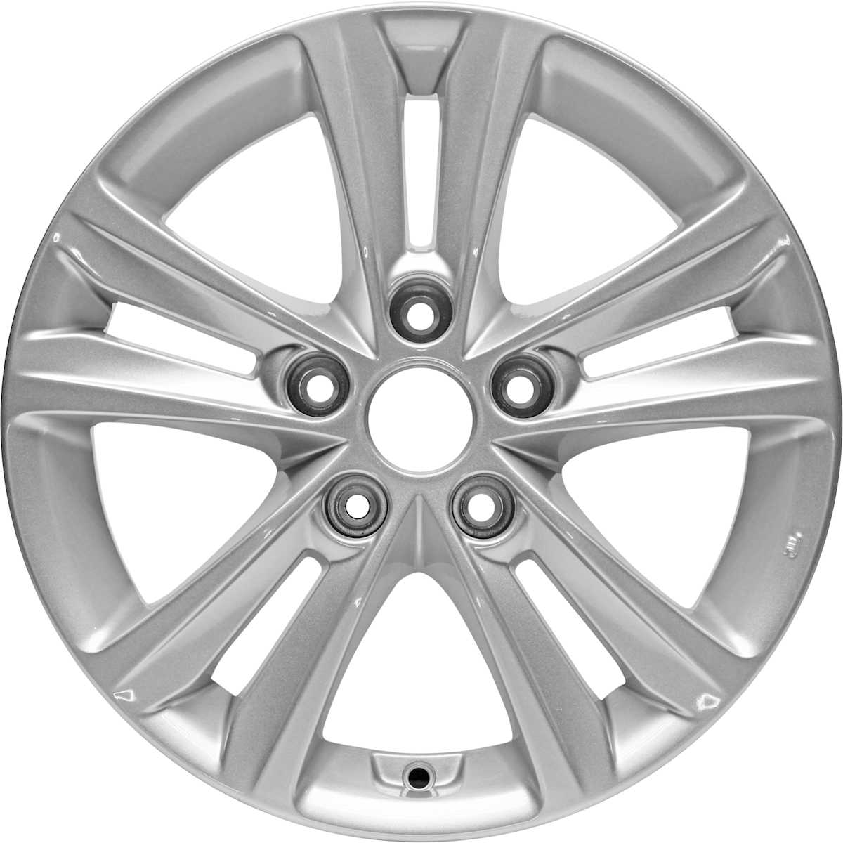 AutoWheels® ALY70802U20N Jante Wheel, Aluminum, Silver, 16 in. x 6.5 in., Sold Individually