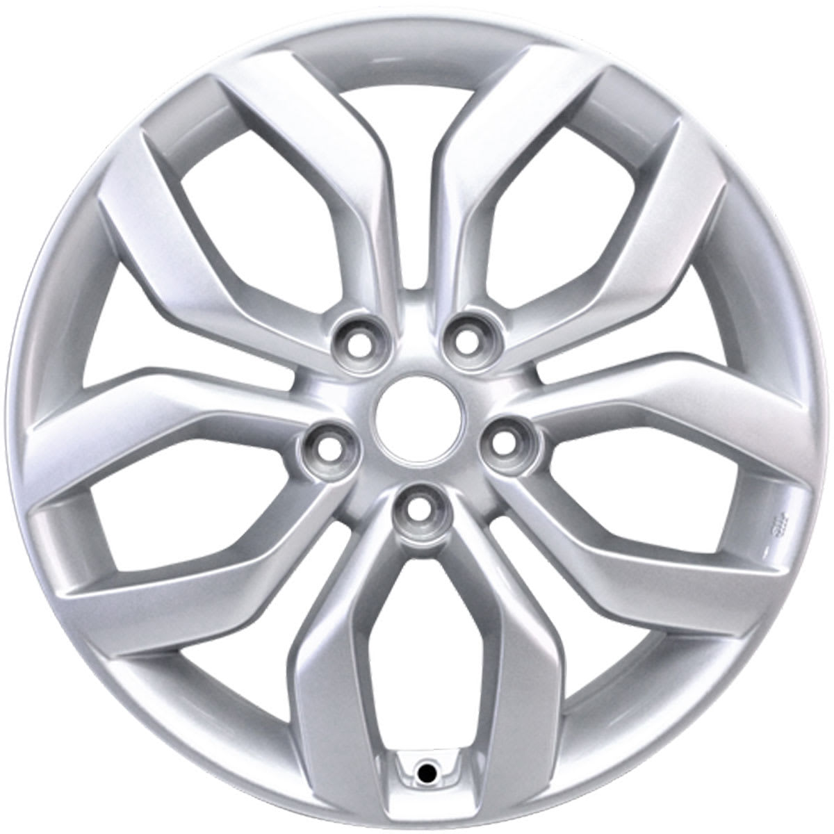 AutoWheels® ALY70814U20N Jante Wheel, Aluminum, Silver, 18 in. x 7.5 in., Sold Individually