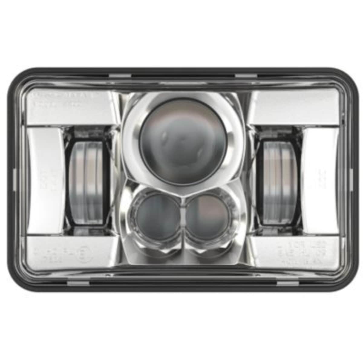 Clear Lens; Black Interior Sealed Beam Headlights