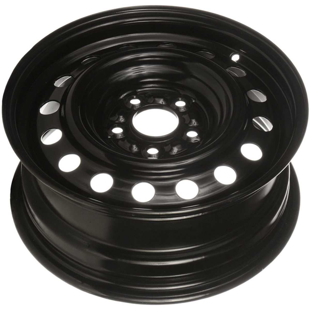 AutoWheels® STL65797U45N Black Finish Wheel - 16 in. X 6.5 in.