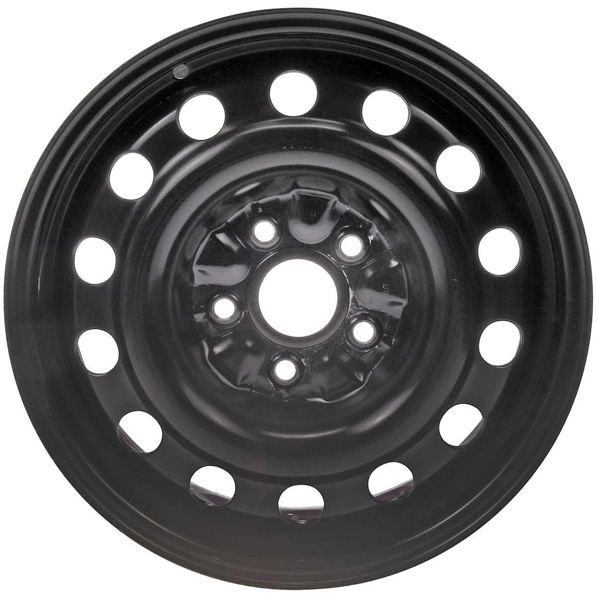 AutoWheels® STL69494U45N Wheel, Steel, Black, 16 in. x 6.5 in., Sold Individually