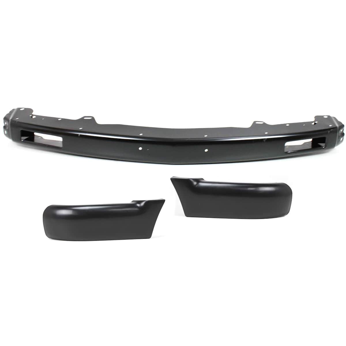 Replacement Front Bumper Kit, Paint to Match, includes Bumper Ends