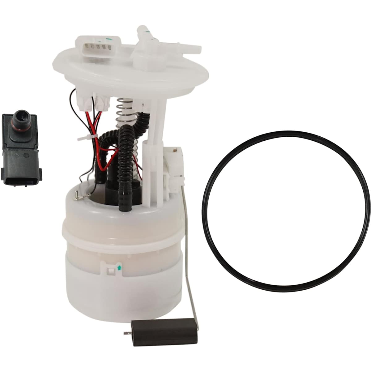 DriveMotive Fuel Pump Kit, With Fuel Sending Unit, 2 Fuel Line Connector, Includes Fuel Pressure Sensor